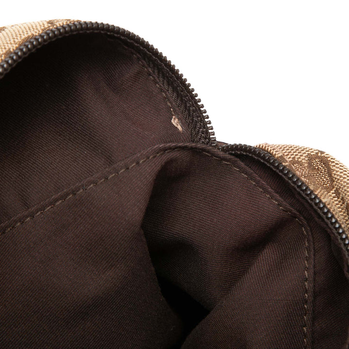 Gucci GG Toile Web Duffle Sac
