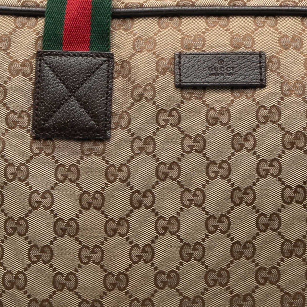 Gucci GG Toile Web Duffle Sac