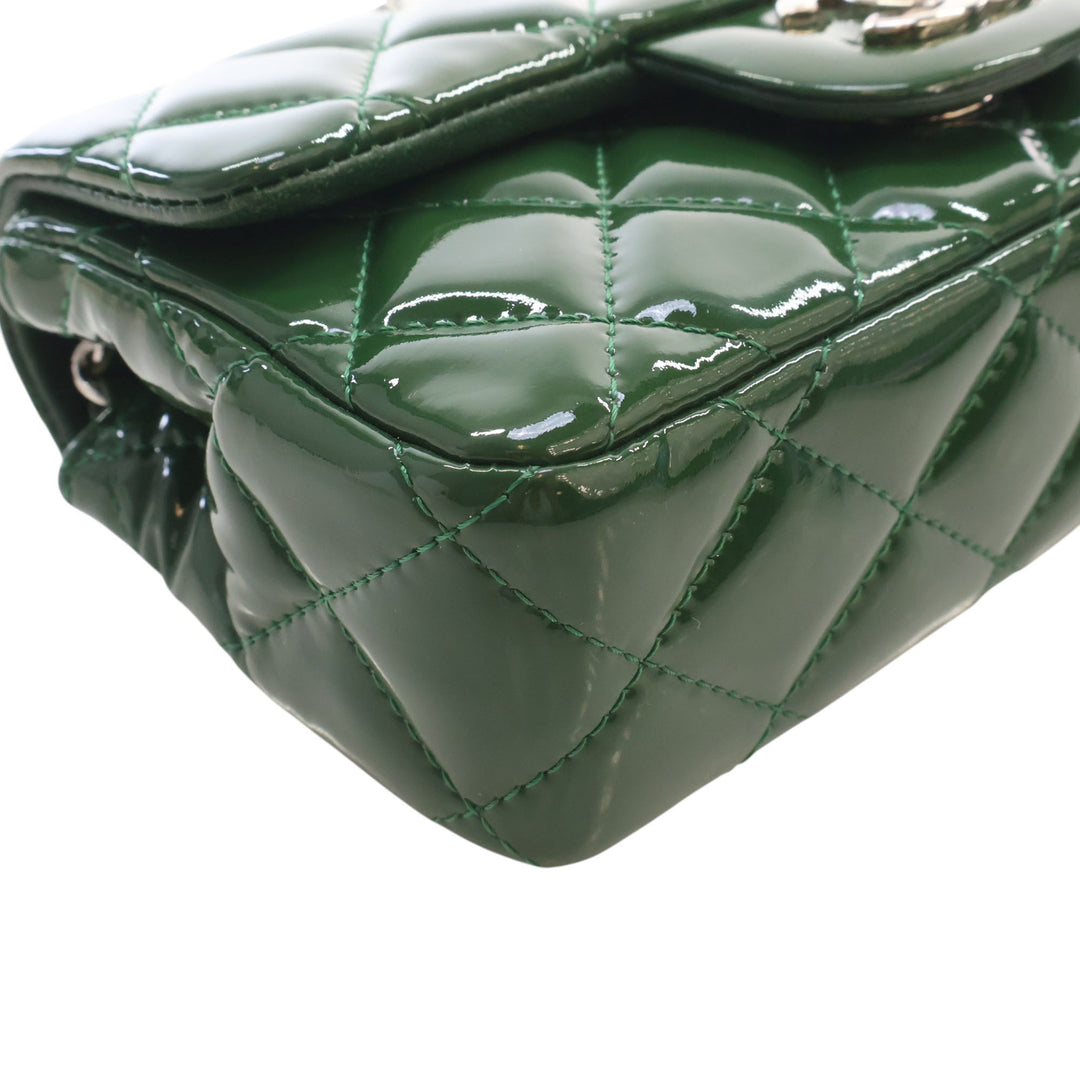 Classic Rectangulaire Rabat simple Extra Mini Vert