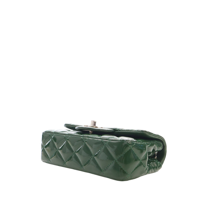 Classic Rectangulaire Rabat simple Extra Mini Vert