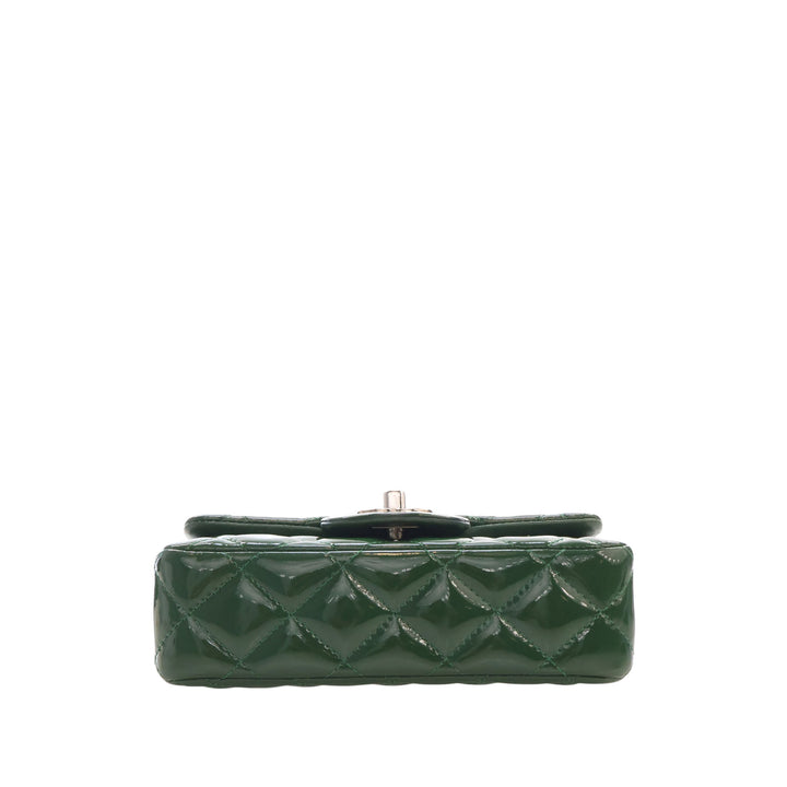 Classic Rectangulaire Rabat simple Extra Mini Vert