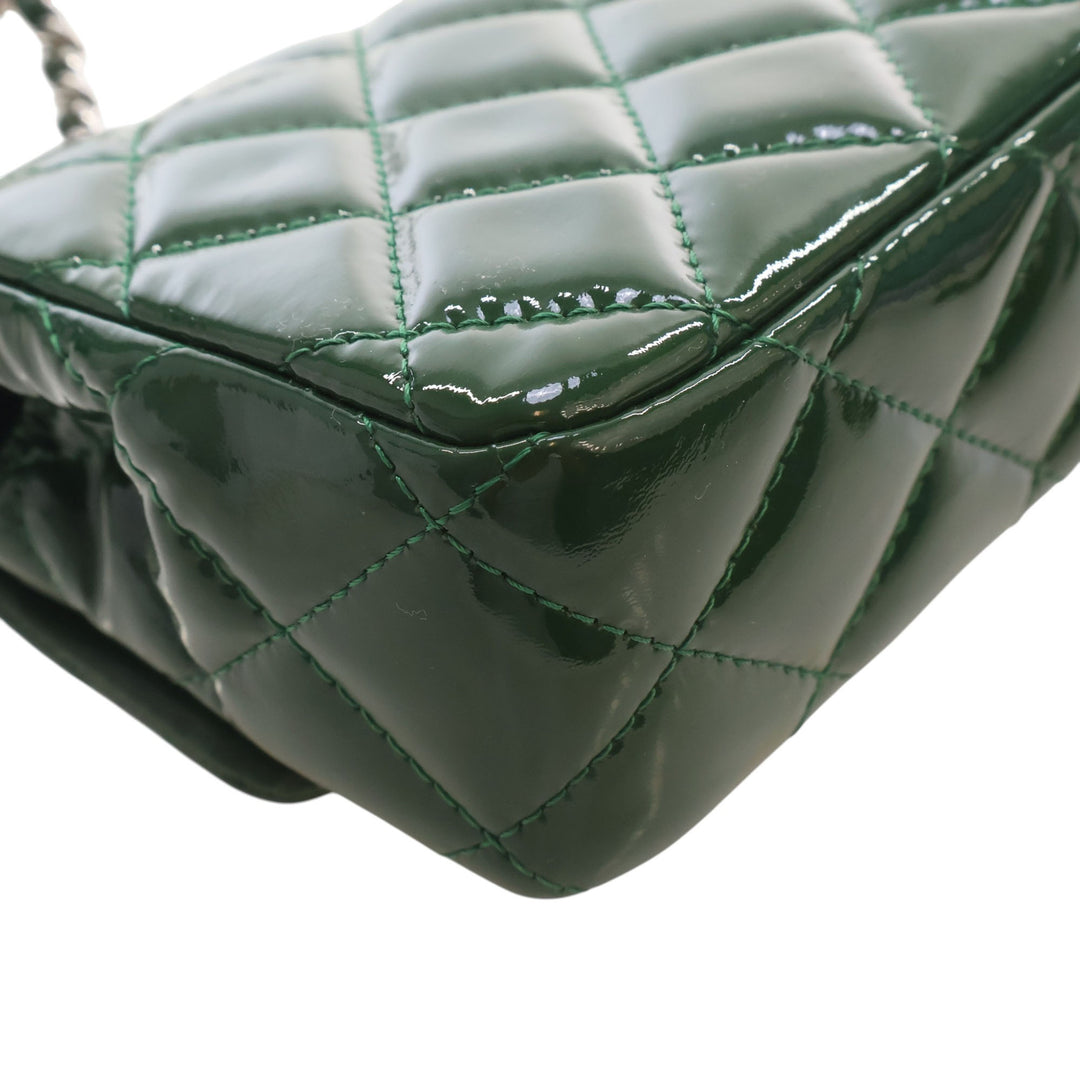 Classic Rectangulaire Rabat simple Extra Mini Vert