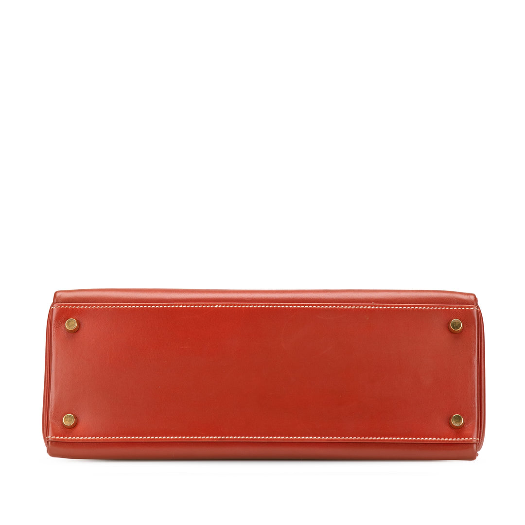 Box Calf Kelly Retourne 32 Red - Gaby Paris