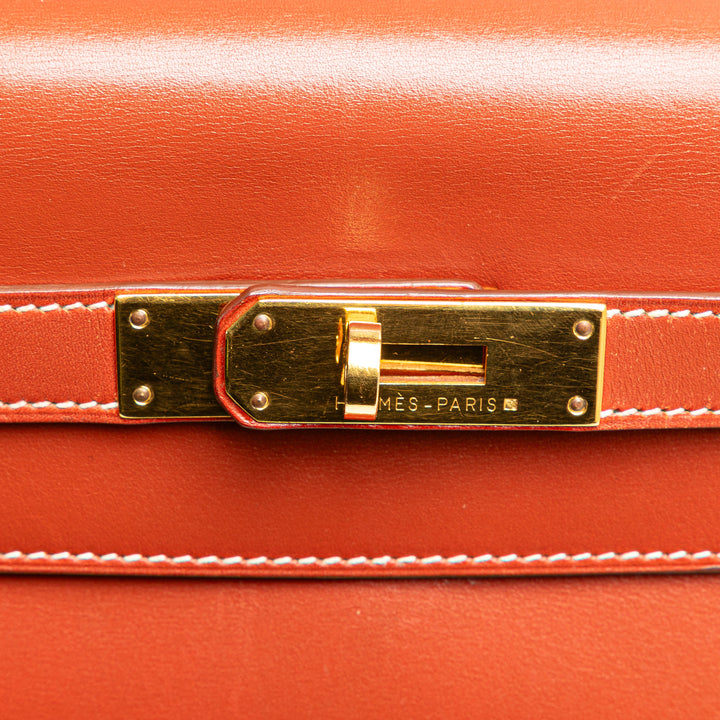 Box Calf Kelly Retourne 32 Red - Gaby Paris