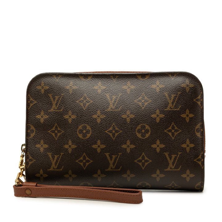 Louis Vuitton Pochette Orsay Monogram Marron – vue principale – GABY PARIS