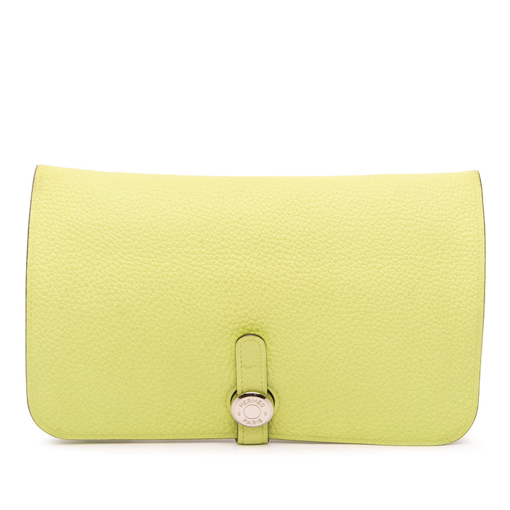 Hermès Togo Dogon Duo Portefeuille GM