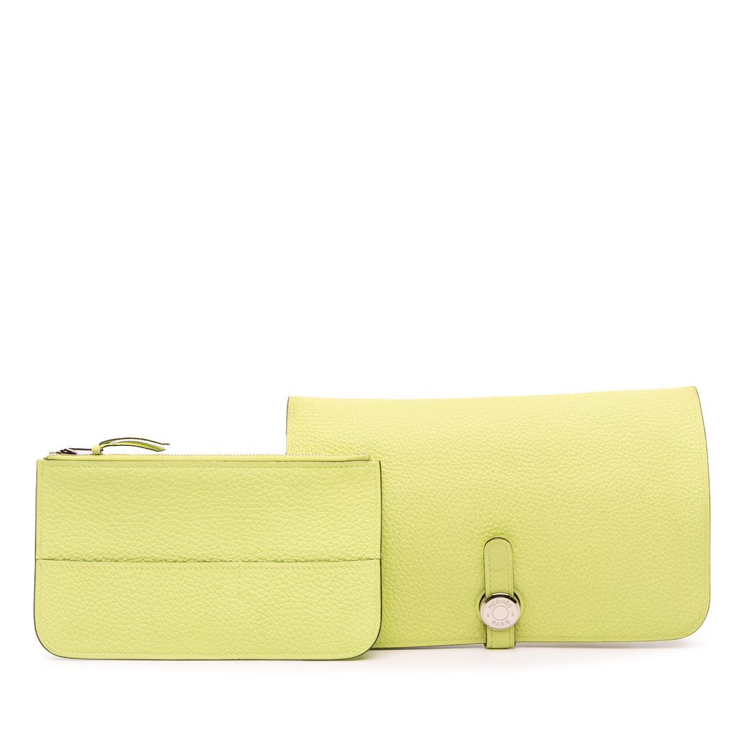 Hermès Togo Dogon Duo Portefeuille GM