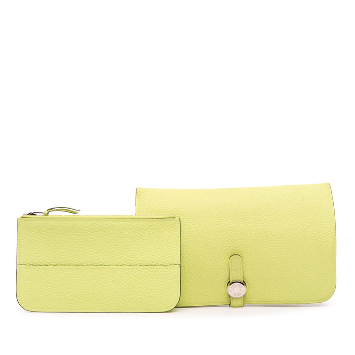 Hermès Togo Dogon Duo Portefeuille GM
