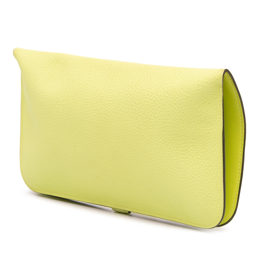 Hermès Togo Dogon Duo Portefeuille GM