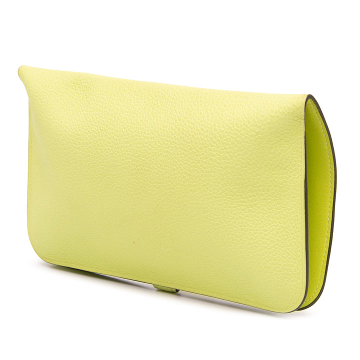 Hermès Togo Dogon Duo Portefeuille GM