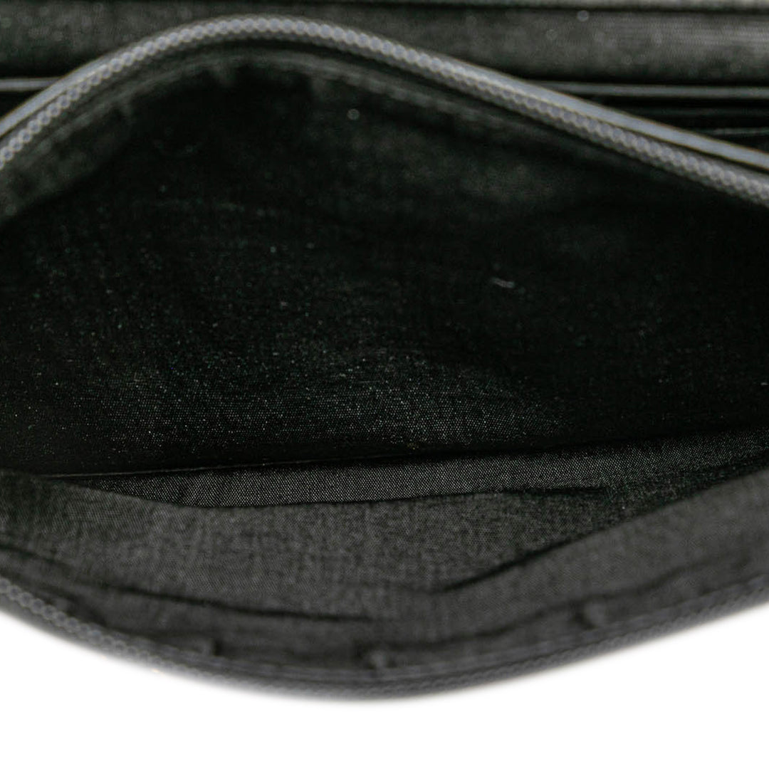 CC Caviar Wallet on Chain Black - Gaby Paris