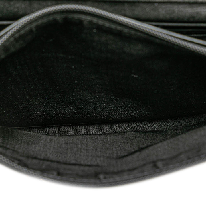 CC Caviar Wallet on Chain Black - Gaby Paris