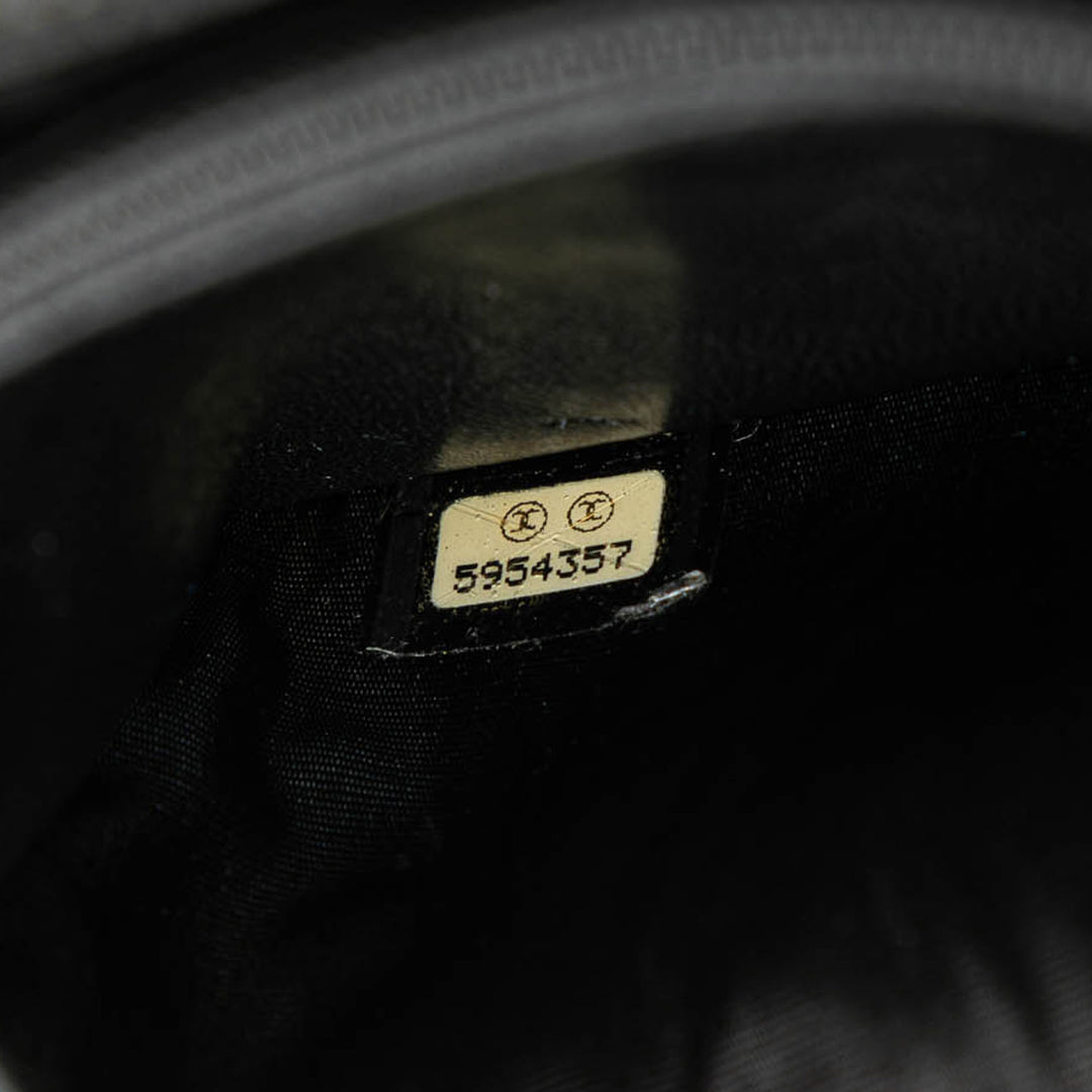 CC Caviar Wallet on Chain Black - Gaby Paris