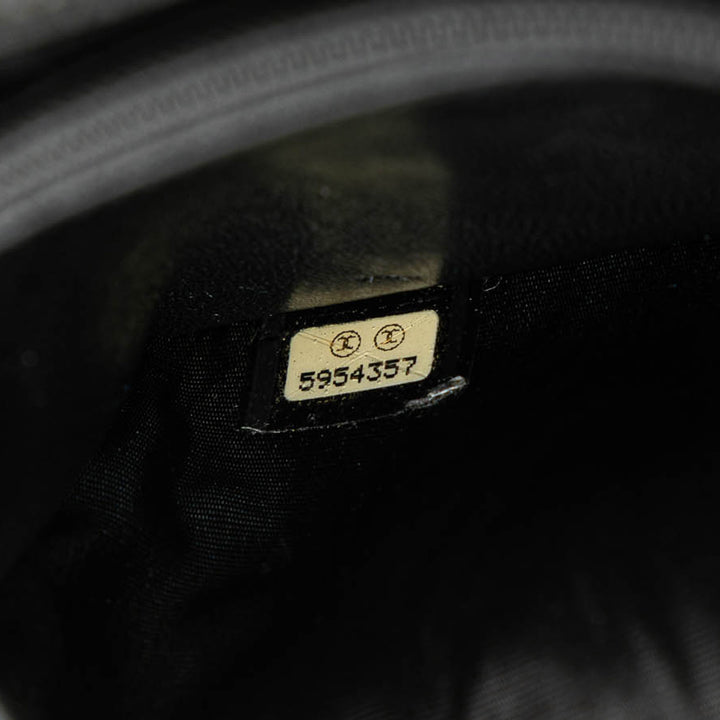 CC Caviar Wallet on Chain Black - Gaby Paris