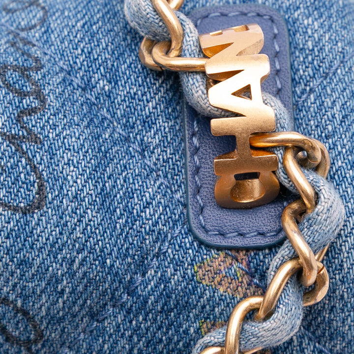Chanel Mini Rectangular Matelassé Jean Mood à rabat