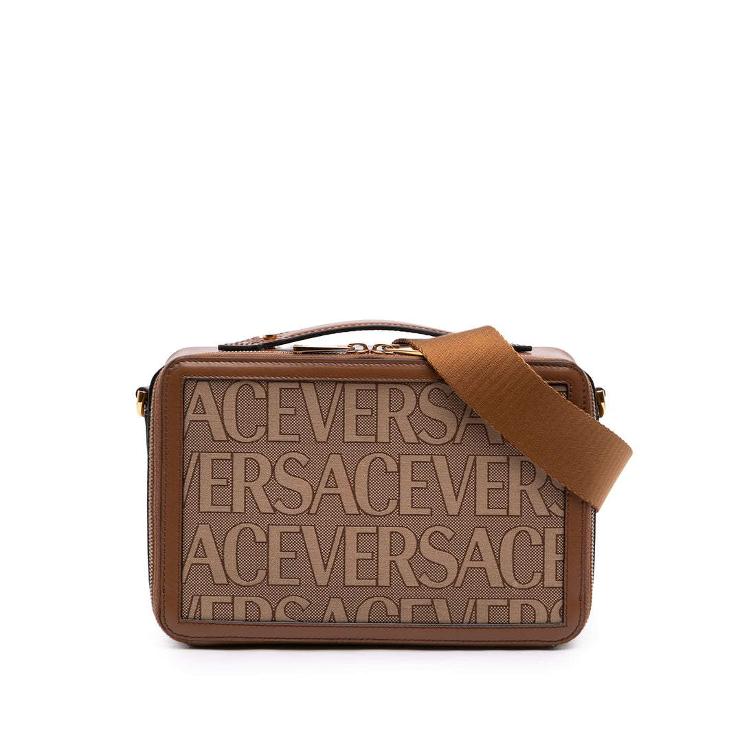 All Over Messenger bag Marron