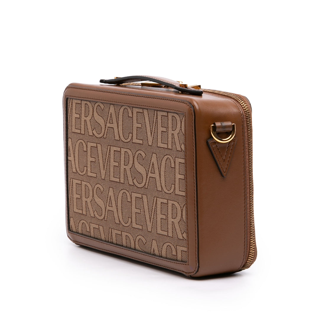 All Over Messenger bag Marron