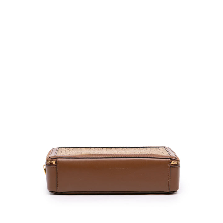 All Over Messenger bag Marron