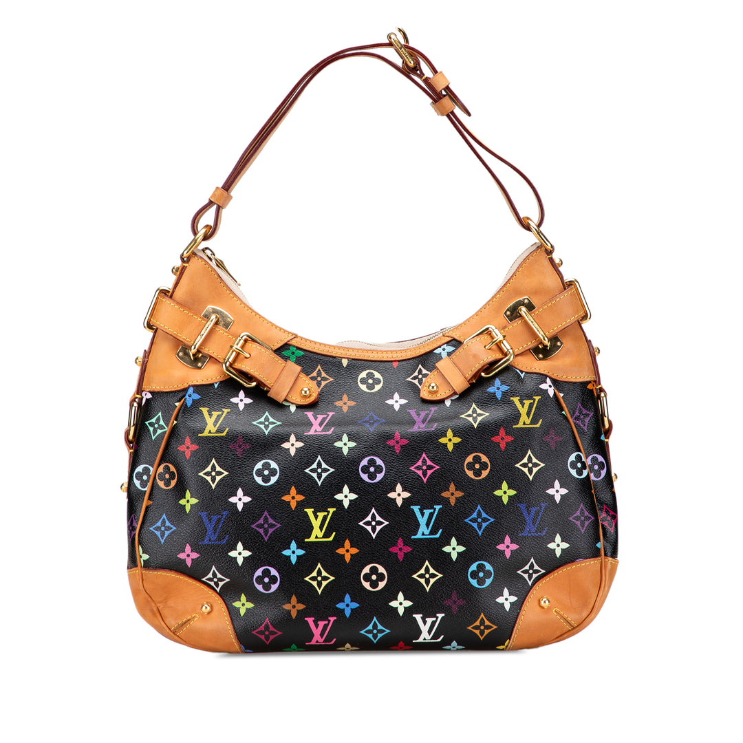 Monogram Multicolore Greta Black - Gaby Paris