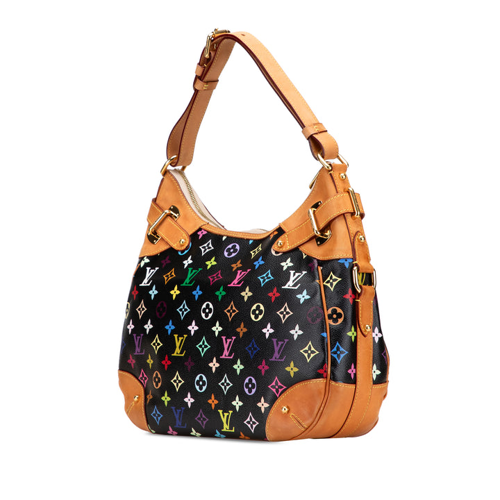 Monogram Multicolore Greta Black - Gaby Paris
