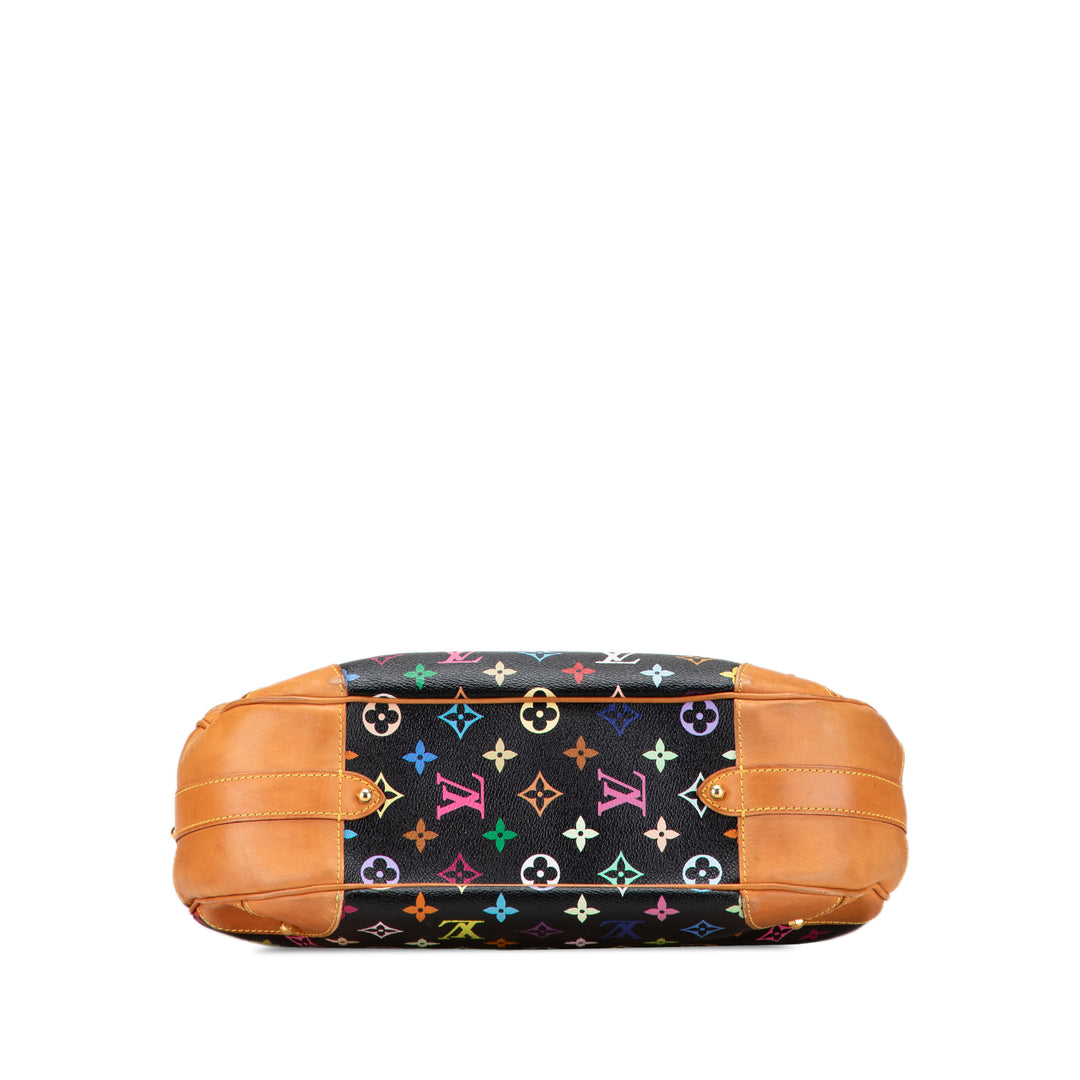 Monogram Multicolore Greta Black - Gaby Paris