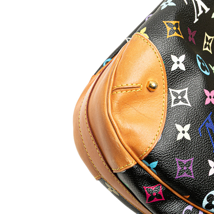 Monogram Multicolore Greta Black - Gaby Paris