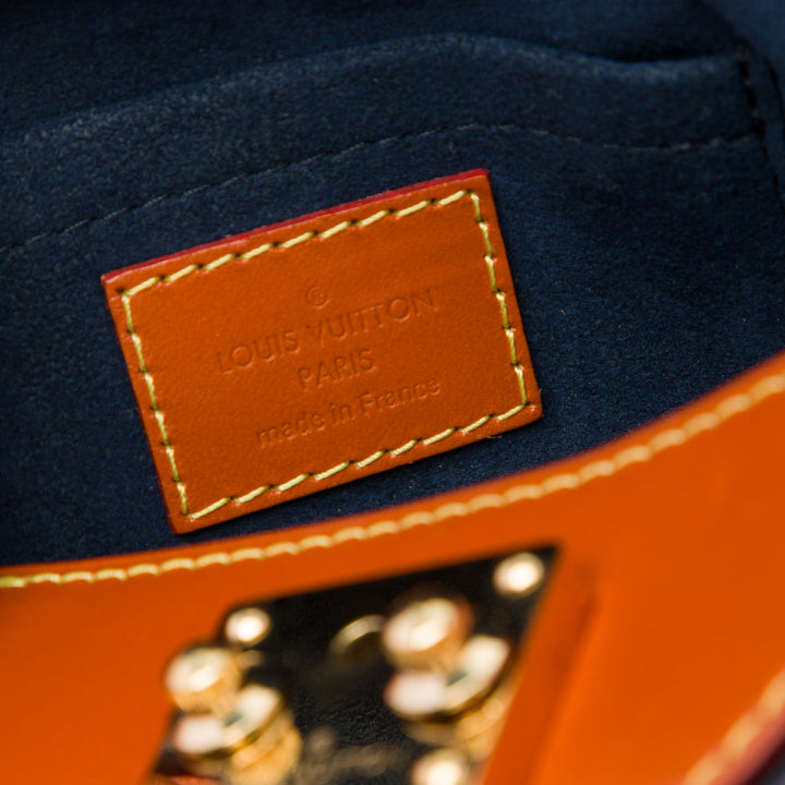 Louis Vuitton Duffle Sac Cuir de veau Bleu