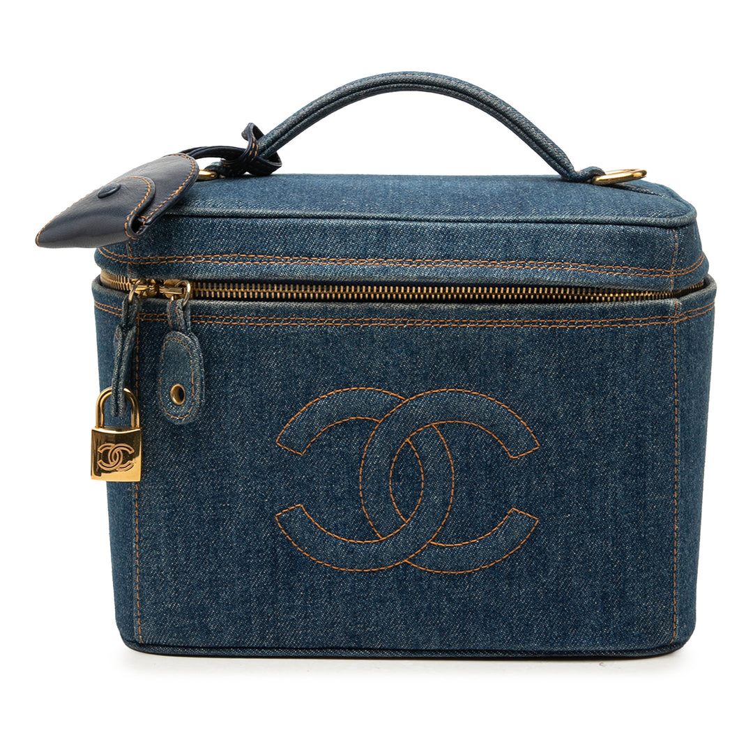 Chanel Vanity CC Jean Bleu – vue principale – GABY PARIS