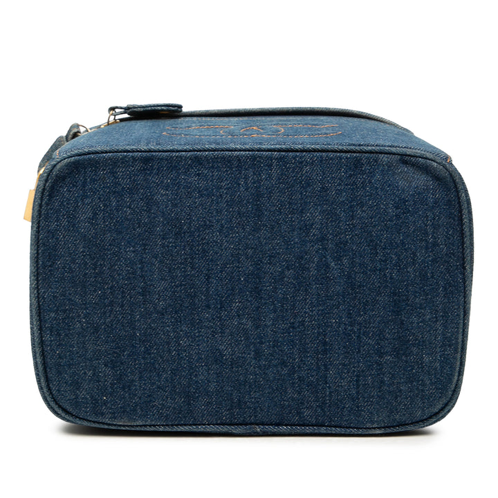 Chanel Vanity CC Jean Bleu – vue 3 – GABY PARIS