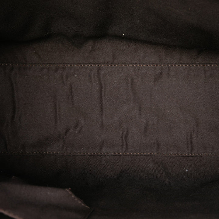 Gucci Cuir de veau et GG Toile Nailhead Cabas