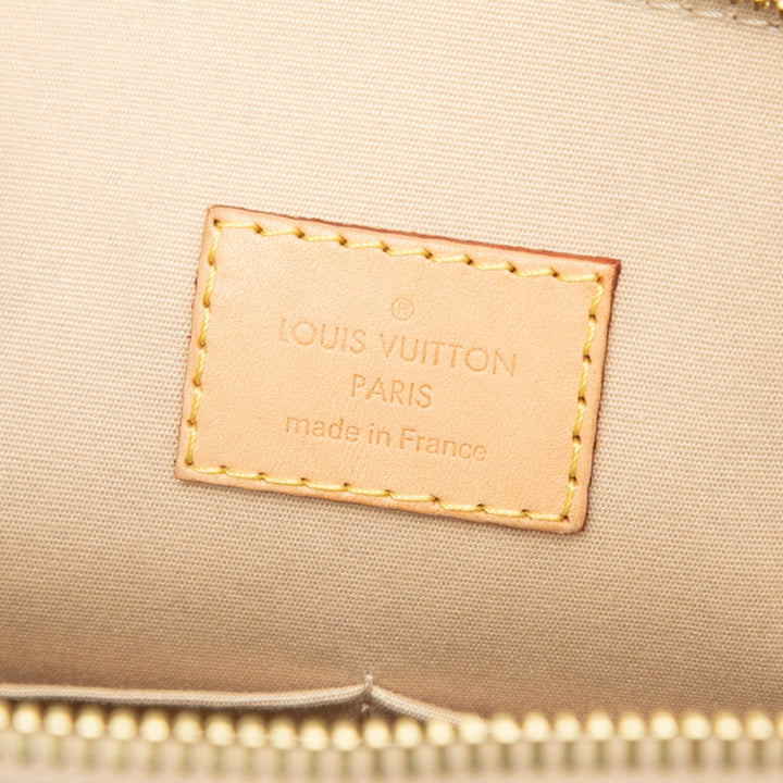 Louis Vuitton Alma PM Cuir verni Monogram Beige – vue 5 – GABY PARIS