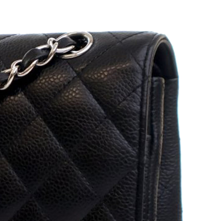 Chanel Medium Classic Caviar Double rabat