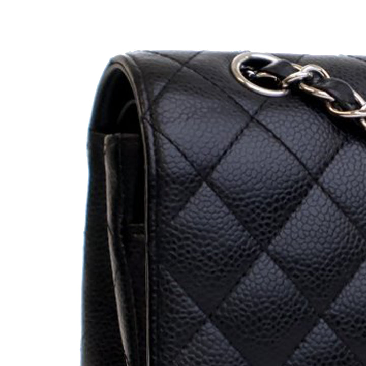 Chanel Medium Classic Caviar Double rabat