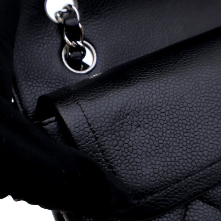 Chanel Medium Classic Caviar Double rabat