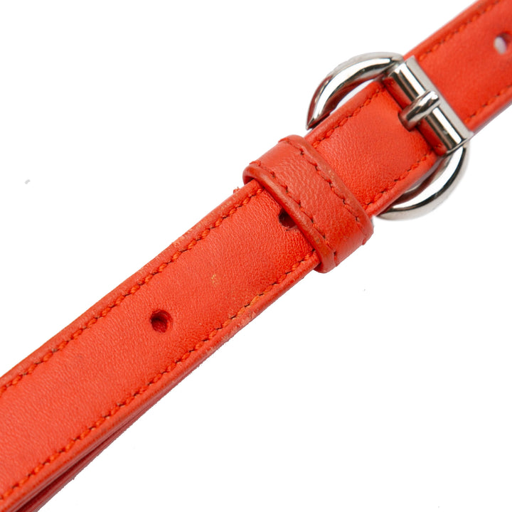Mini Lambskin Cannage Lady Dior Red - Gaby Paris