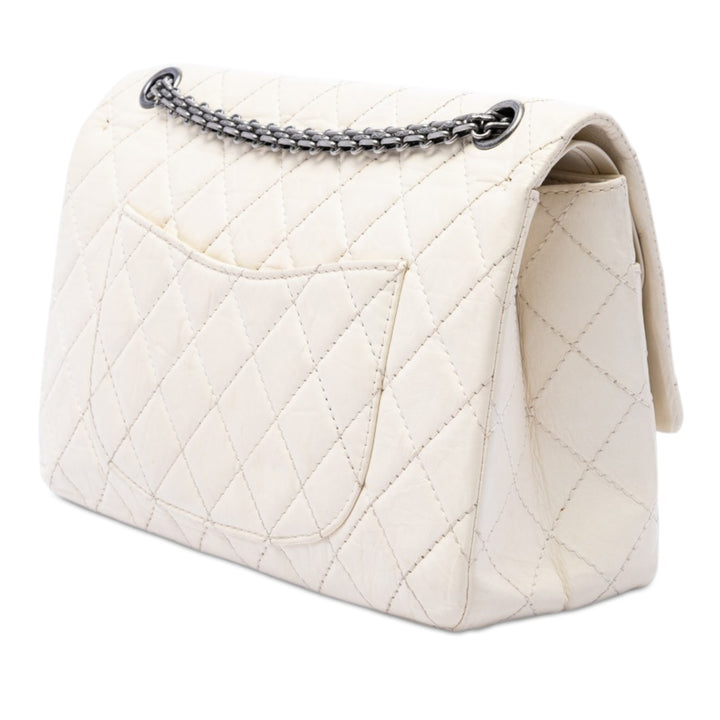Chanel Matelassé vieilli Cuir de veau Reissue 2.55 Double rabat 226