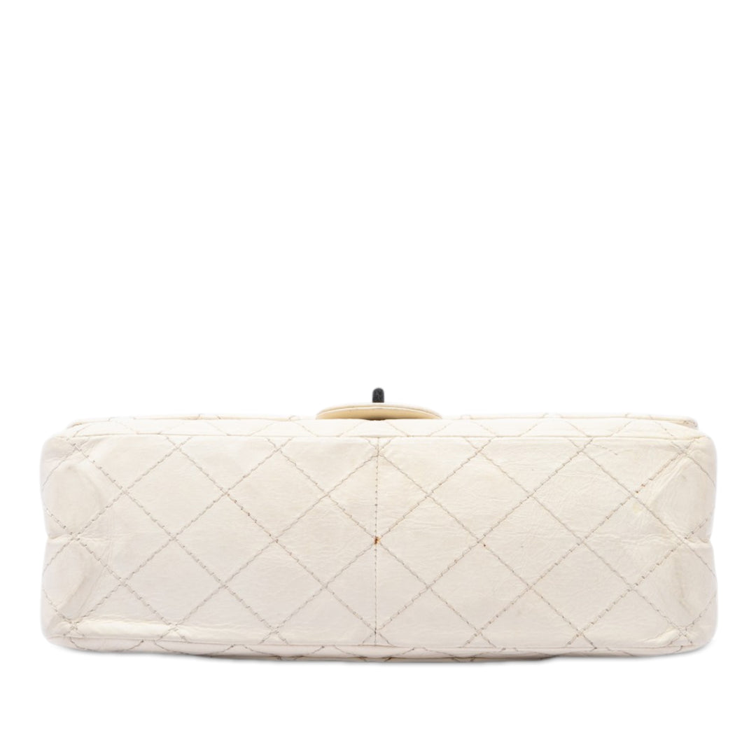 Chanel Matelassé vieilli Cuir de veau Reissue 2.55 Double rabat 226