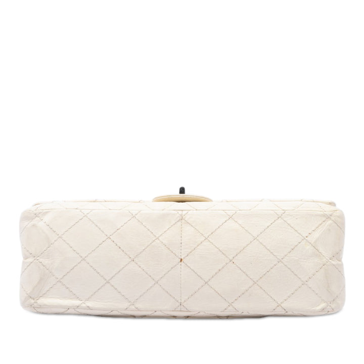 Chanel Matelassé vieilli Cuir de veau Reissue 2.55 Double rabat 226