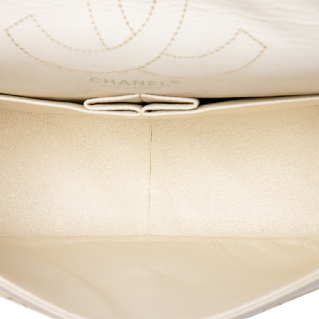 Chanel Matelassé vieilli Cuir de veau Reissue 2.55 Double rabat 226