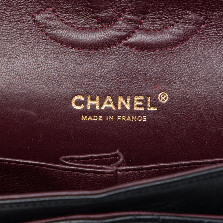 Chanel Medium Classic Cuir d’agneau Double rabat