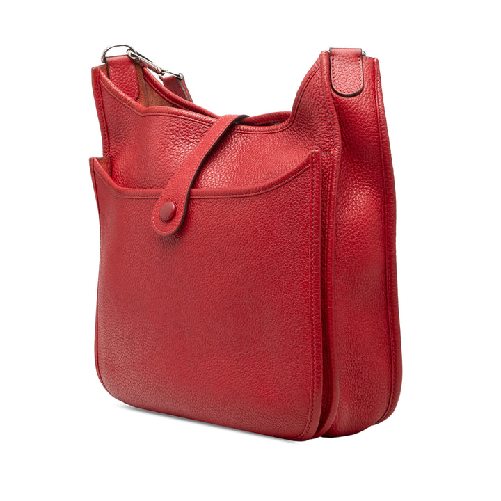 Hermès Sac bandoulière Evelyne III 29 Clémence Rouge – vue 2 – GABY PARIS