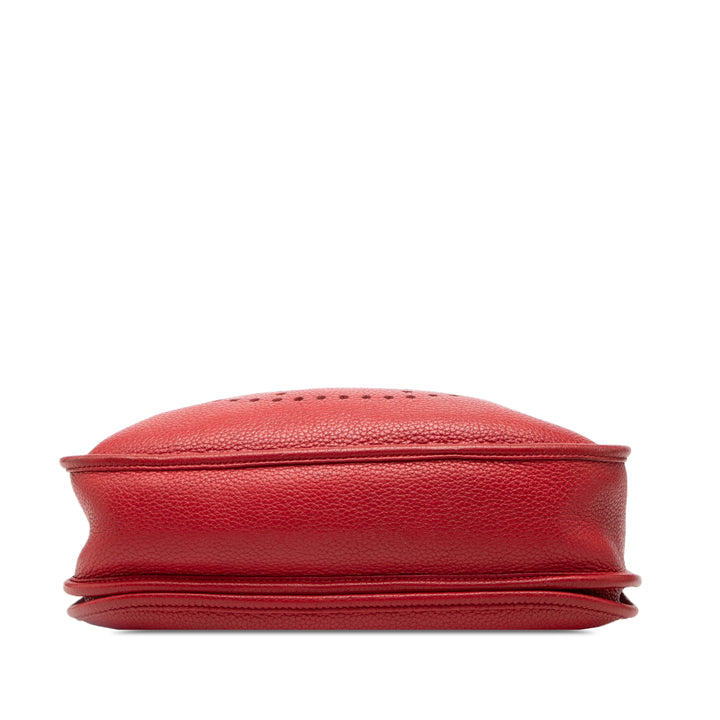 Hermès Sac bandoulière Evelyne III 29 Clémence Rouge – vue 3 – GABY PARIS