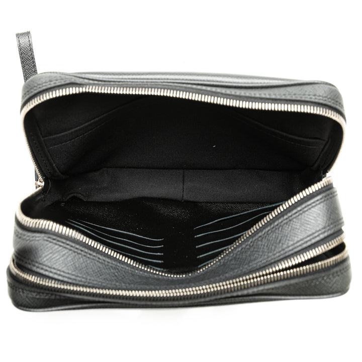 Louis Vuitton Taiga Neo Pavel Clutch Black - GABY PARIS