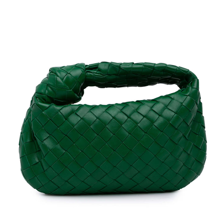 Bottega Veneta Mini Nappa Intrecciato Jodie Vert