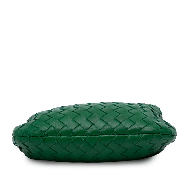 Bottega Veneta Mini Nappa Intrecciato Jodie Vert