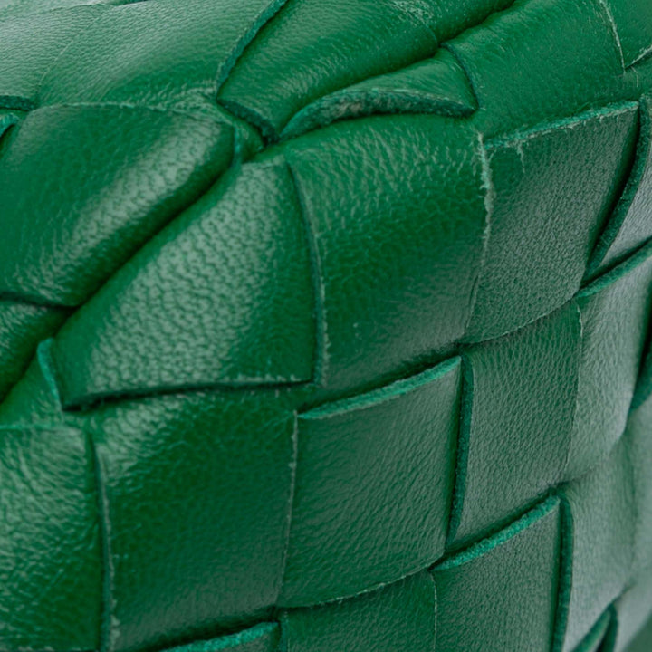Bottega Veneta Mini Nappa Intrecciato Jodie Vert