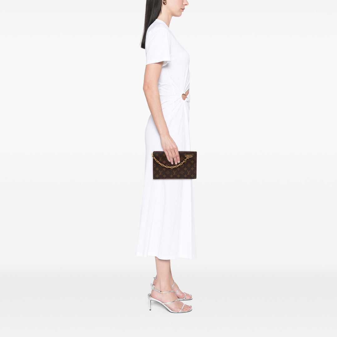 Louis Vuitton Monogram Legacy Chain Pochette Marron – GABY PARIS Authentique