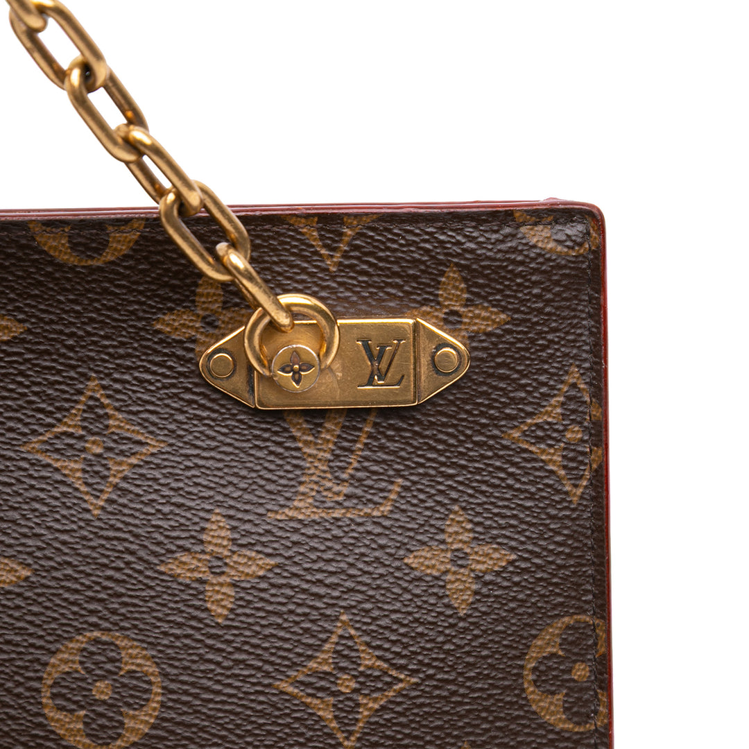 Louis Vuitton Monogram Legacy Chain Pochette Marron – GABY PARIS Authentique