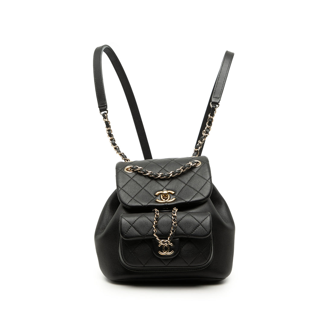Chanel Duma Sac à dos Petit Cuir d'agneau
