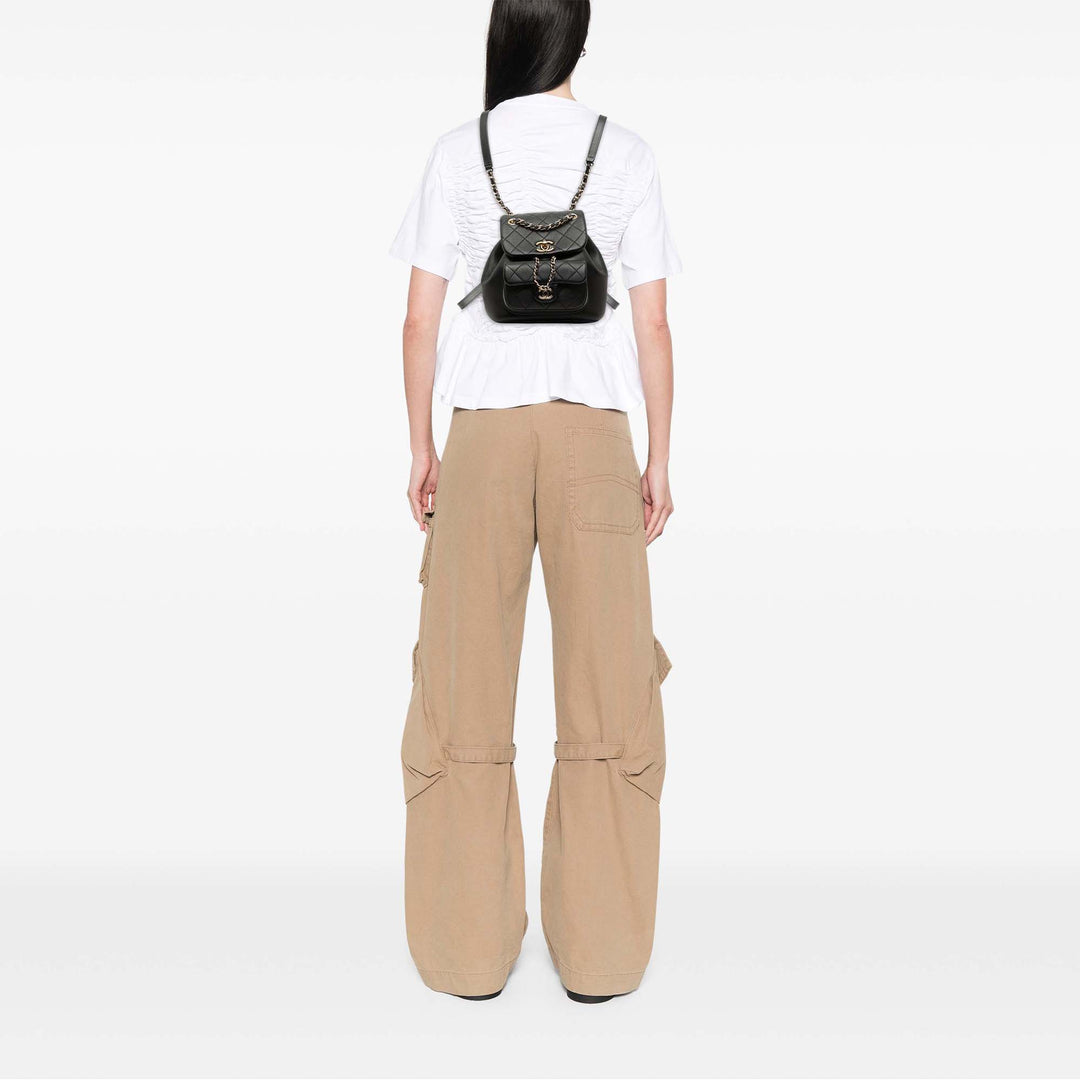 Chanel Duma Sac à dos Petit Cuir d'agneau